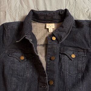 Men's Denim Jacket - Dark Blue